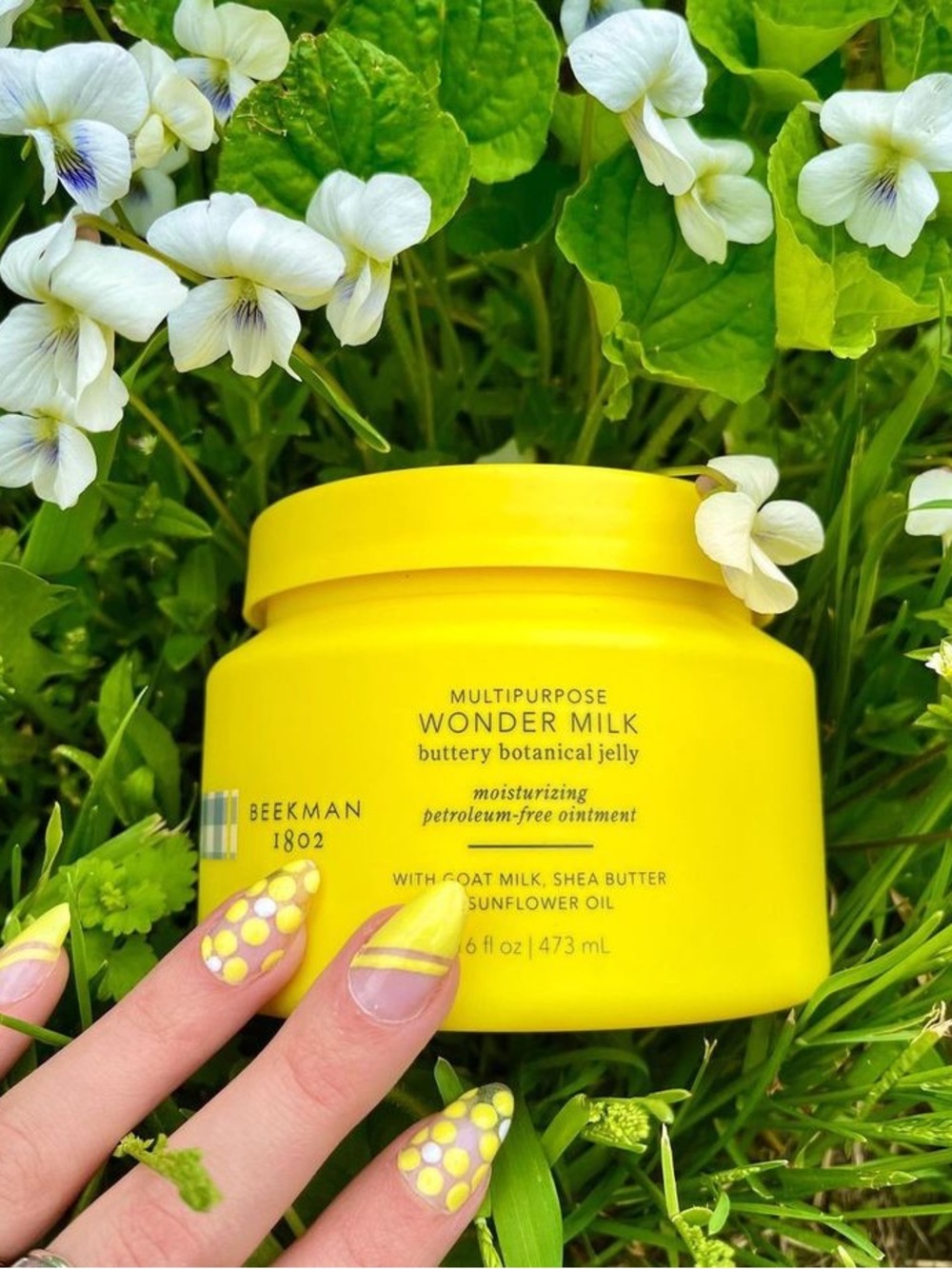 NEW Beekman 1802 Wonder Milk Buttery Botanical Jelly 16 fl oz